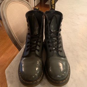 Dr Marten Gray Boots Size 6